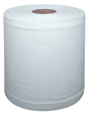 Bobines d’essuyage blanc